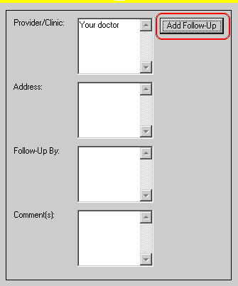 Followup Freetext