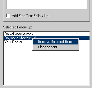 Remove Followup